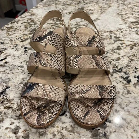 Cole Haan ADELLA sandal Python Snakeskin Print - 8.5 - Picture 6 of 15